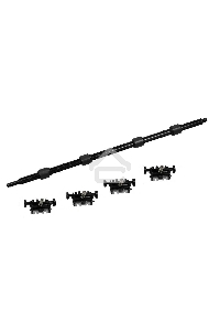 Вал выхода из печи в сборе Samsung/HP ML-2160/2165/SCX-3400 (JC91-01070A)