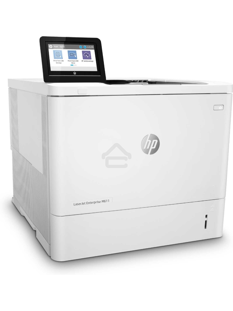 Принтер лазерный HP LaserJet Enterprise M611dn (7PS84A), A4, ч/б, печ. до 61 стр/мин., 1200 x 1200 dpi, USB, RJ-45
