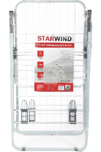Сушка для белья напольная Starwind SW-CD110301 полез.поверх.:24м белый