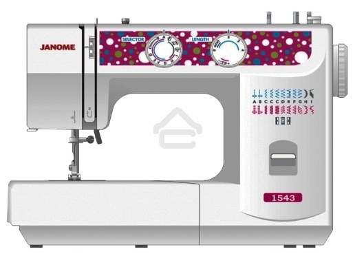 Швейная машина Janome 1543 белый