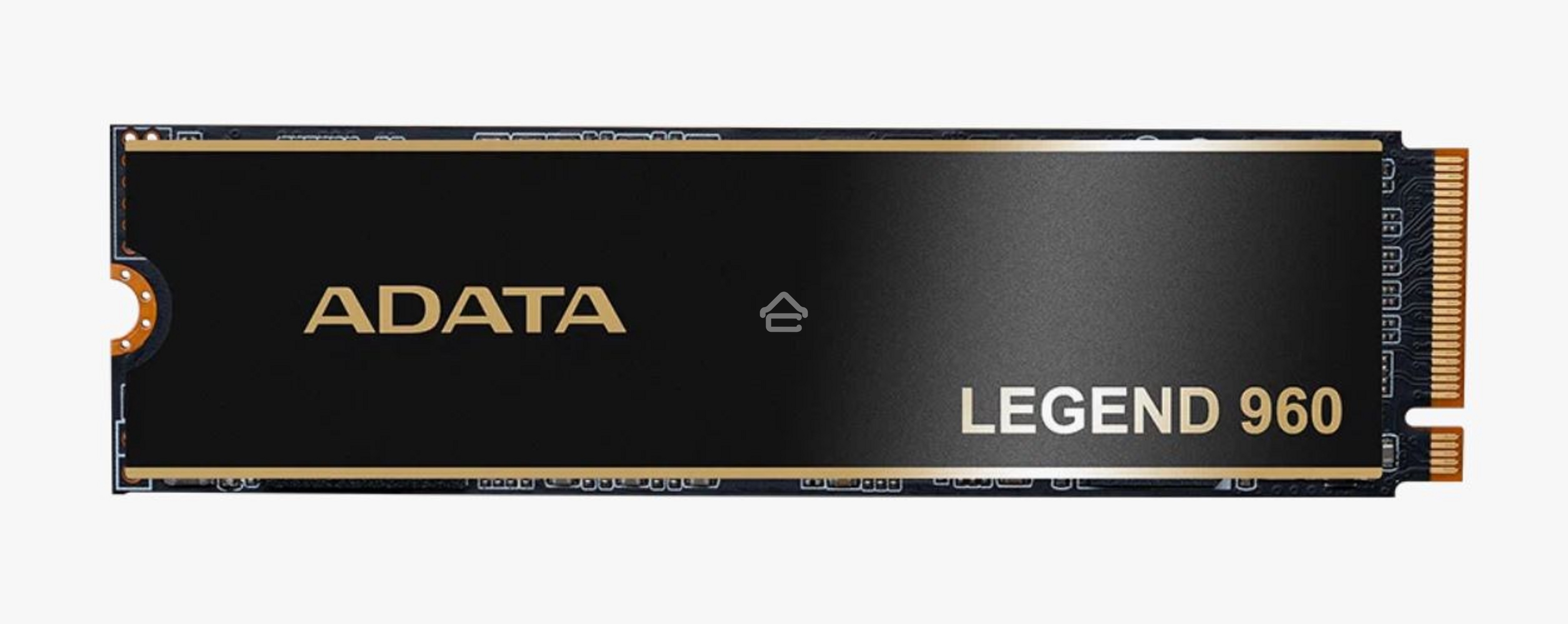 Накопитель SSD ADATA LEGEND 960, 2Tb, PCIe 4.0 x4, M.2 2280, NVMe, R/W 7400/6800, с радиатором