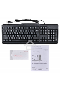 Клавиатура Oklick 170M черный USB