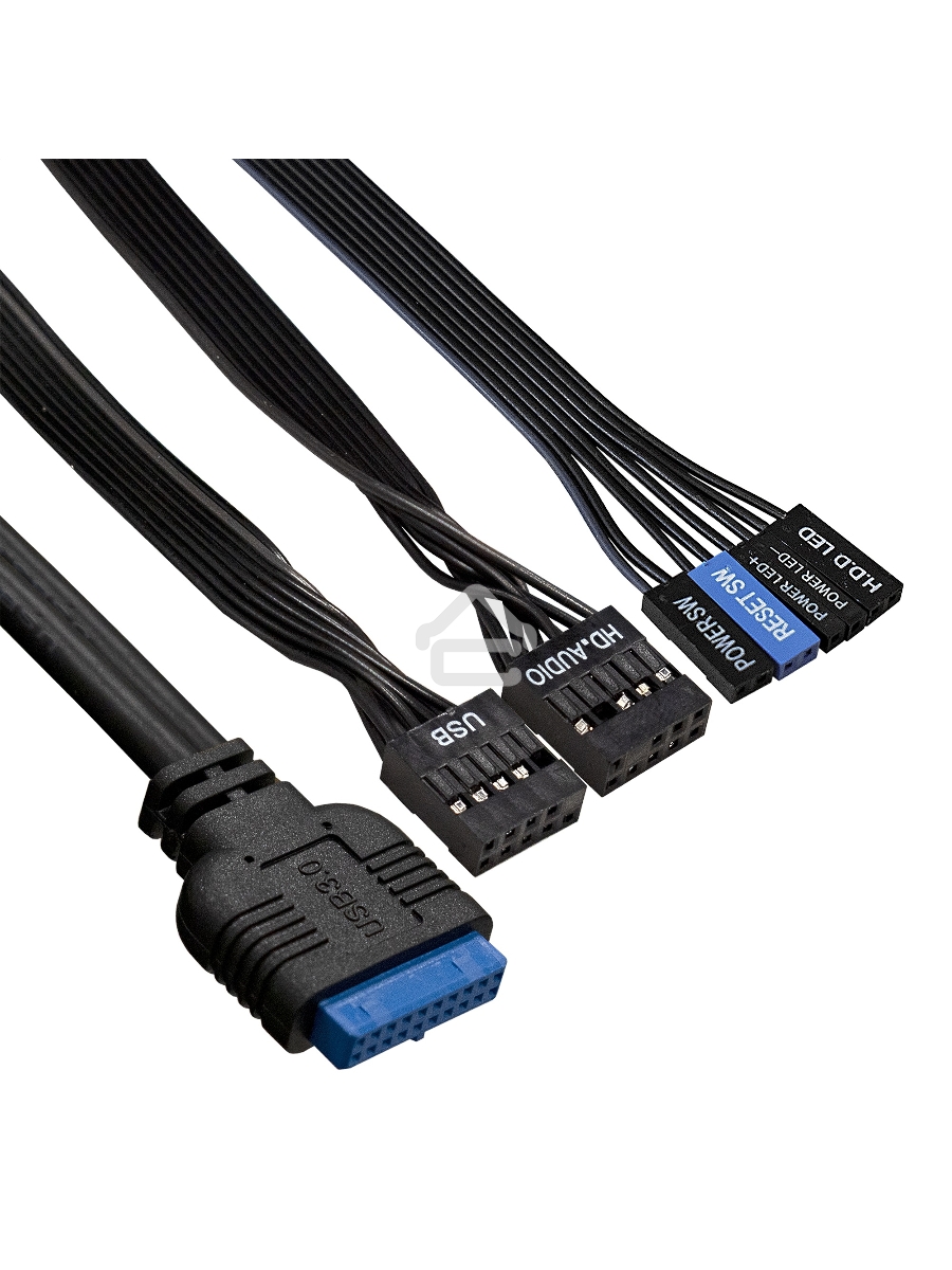 Компьютерный корпус Miditower ExeGate AA-442U2-AA400 (ATX, AA400 8 см, 1*USB+2*USB3.0, аудио, черный)