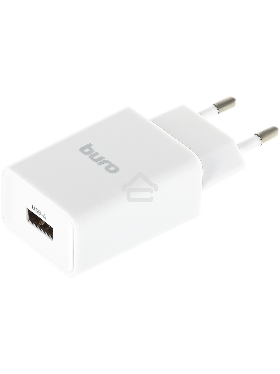 Сетевое зарядное устройство Buro BUWA1 2.1A белый