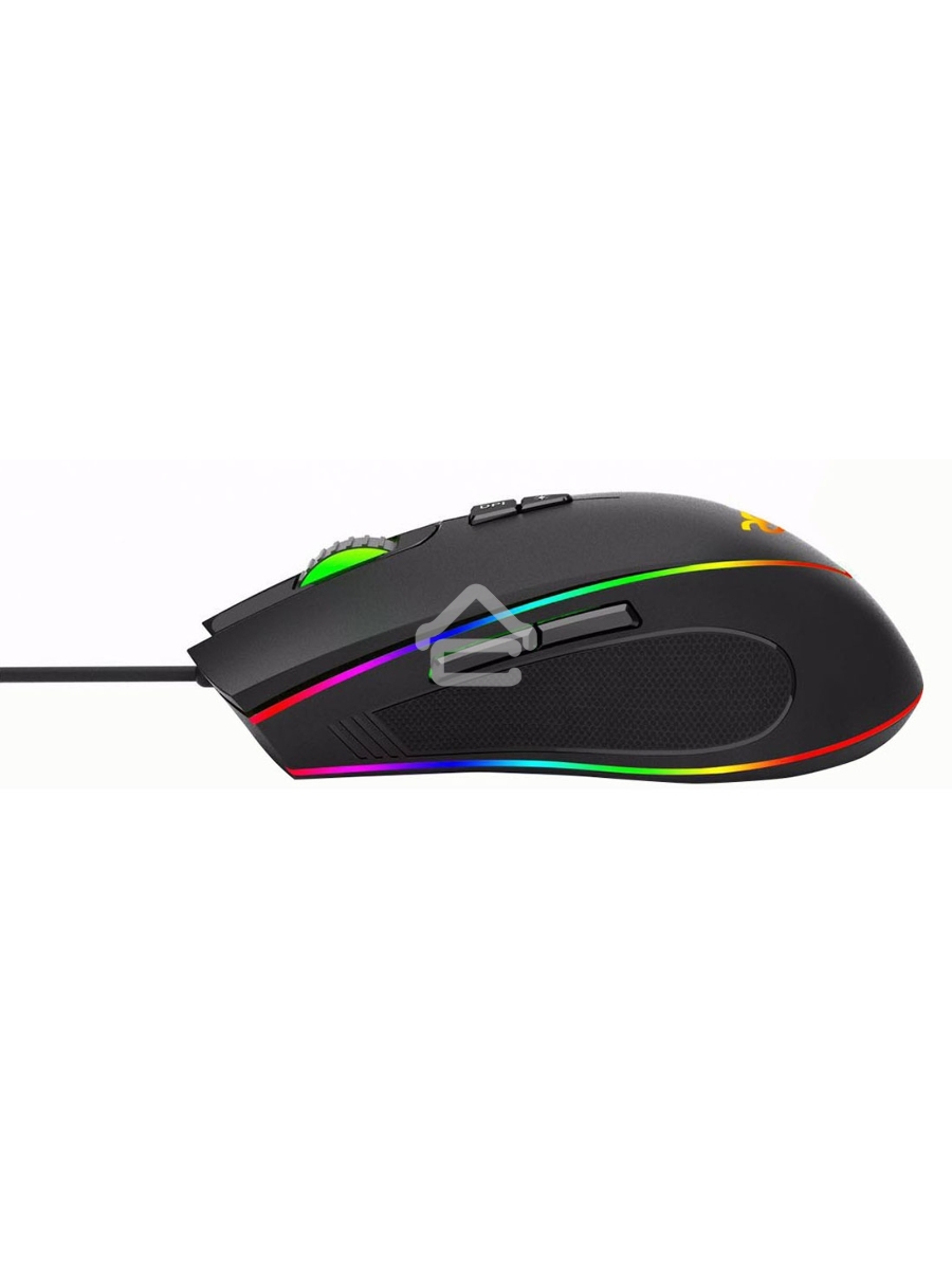 Мышь проводная Acer OMW131 черный, 6400 dpi, USB, кнопки - 7