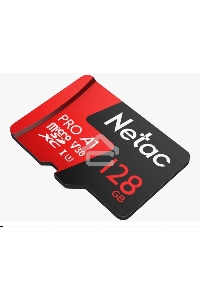 Флеш карта MicroSD card Netac P500 Extreme Pro 128GB, retail version w/o SD adapter