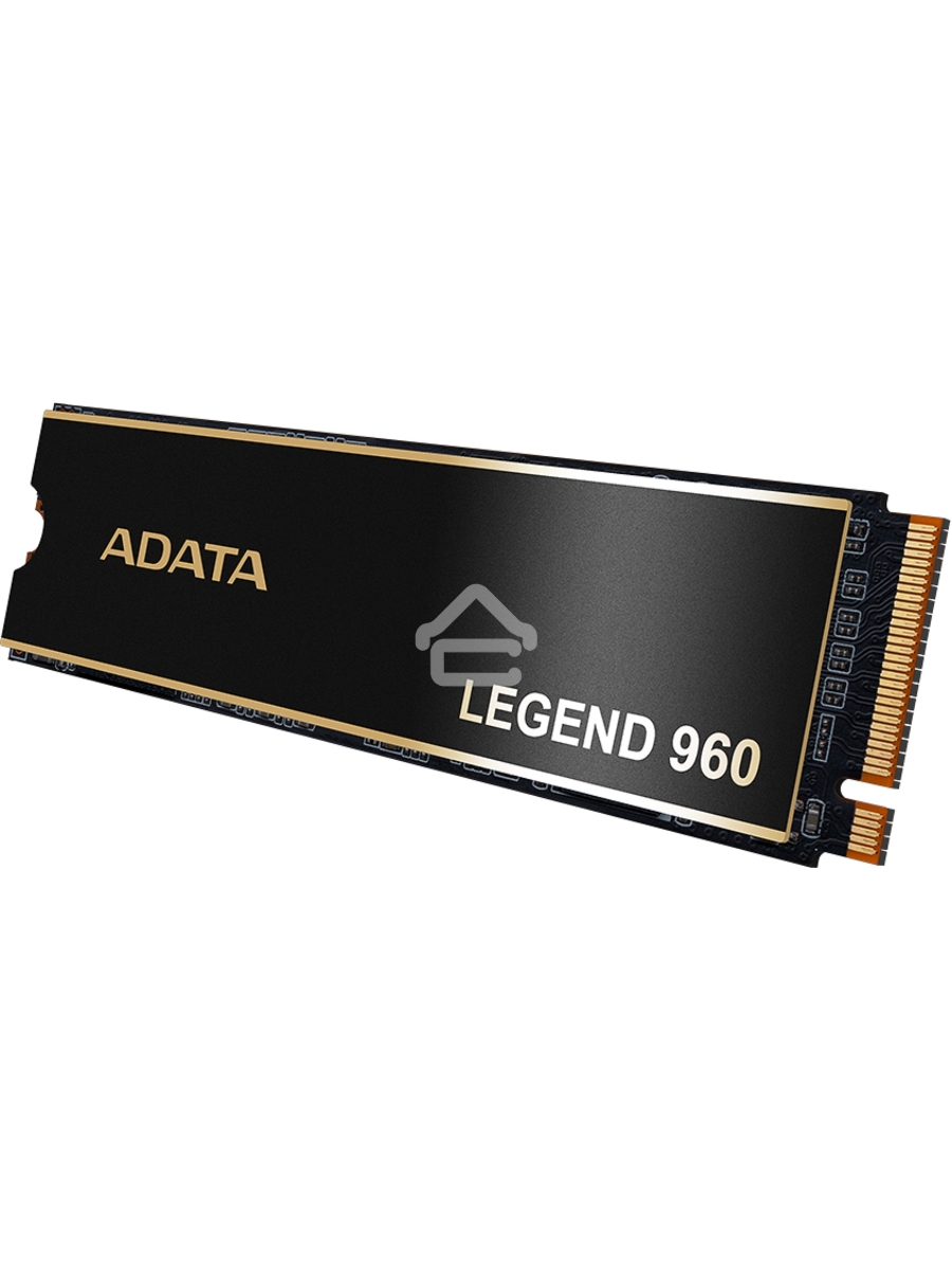 Накопитель SSD ADATA LEGEND 960, 2Tb, PCIe 4.0 x4, M.2 2280, NVMe, R/W 7400/6800, с радиатором