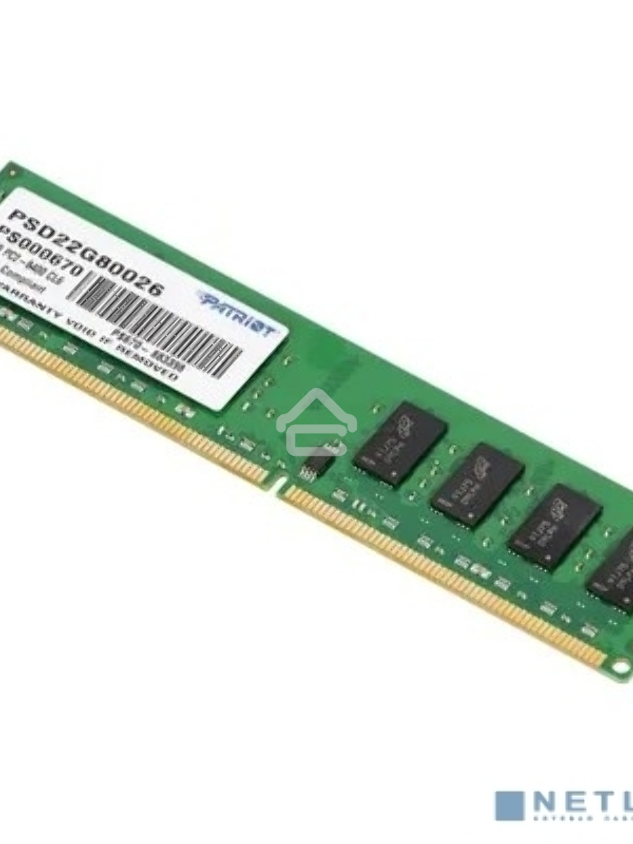 Оперативная память Patriot, DDR2, 2GB (1x2 GB), 800 MHz, CL6, DIMM