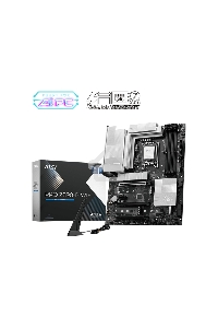 Материнская плата MSI PRO Z890-P WIFI, LGA 1851, Intel Z890, 4xDDR5, 4xSATA, 4xM.2, 1xPCIe 5.0 x16, 2xPCIe 4.0 x4, 1xPCIe 3.0 x1, 1xHDMI, 1xDP, 1xUSB-C Thunderbolt 4, 1xUSB-C 3.2 Gen 2, 1x 5Gb LAN, 2xUSB-A 3.2 Gen 1, 1xUSB-A 3.2 Gen 2, 4xUSB-A 2.0, 3x3.5 