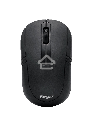 Мышь беспроводная ExeGate Professional Standard SR-9021 черный, 1200 dpi, радиоканал, USB, кнопки - 3