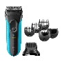 Бритва сетчатая Braun 3010BT синий/черный