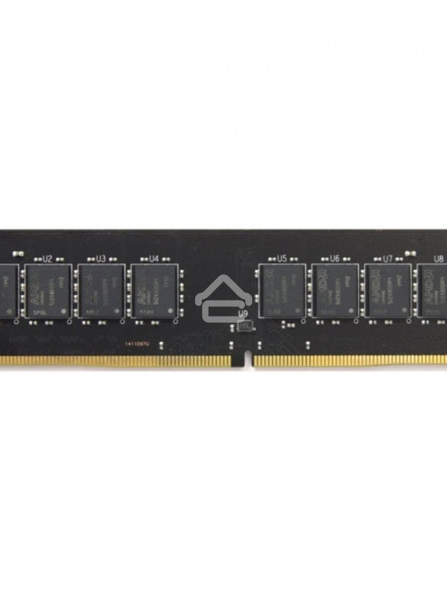 Оперативная память AMD 4GB DDR4 2400 DIMM(R744G2400U1S-UO) Performance Series, 1.2V, Non-ECC, CL15, Bulk