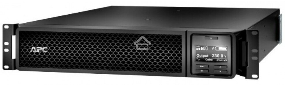 Источник бесперебойного питания APC Smart-UPS SRT, 1000VA/1000W, On-Line, Extended-run, Rack 2U (Tower convertible), черный