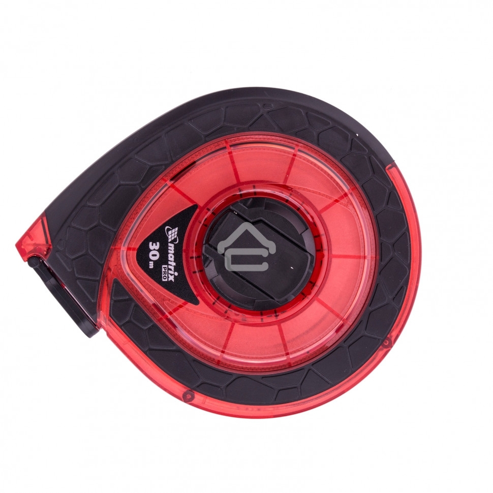 Рулетка геодезическая Matrix 30 м х 15 мм, закр. корп., фибергласс. лента, двухст. шкала, PRO