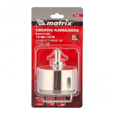 Сверло алмазное Matrix по керамограниту, 65 х 67 мм