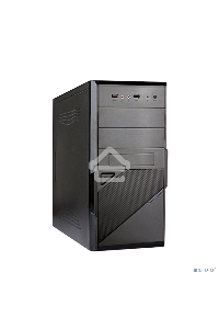 Компьютерный корпус Exegate EX284022RUS Minitower BA-201 Black, mATX, <без БП>, 2*USB, Audio