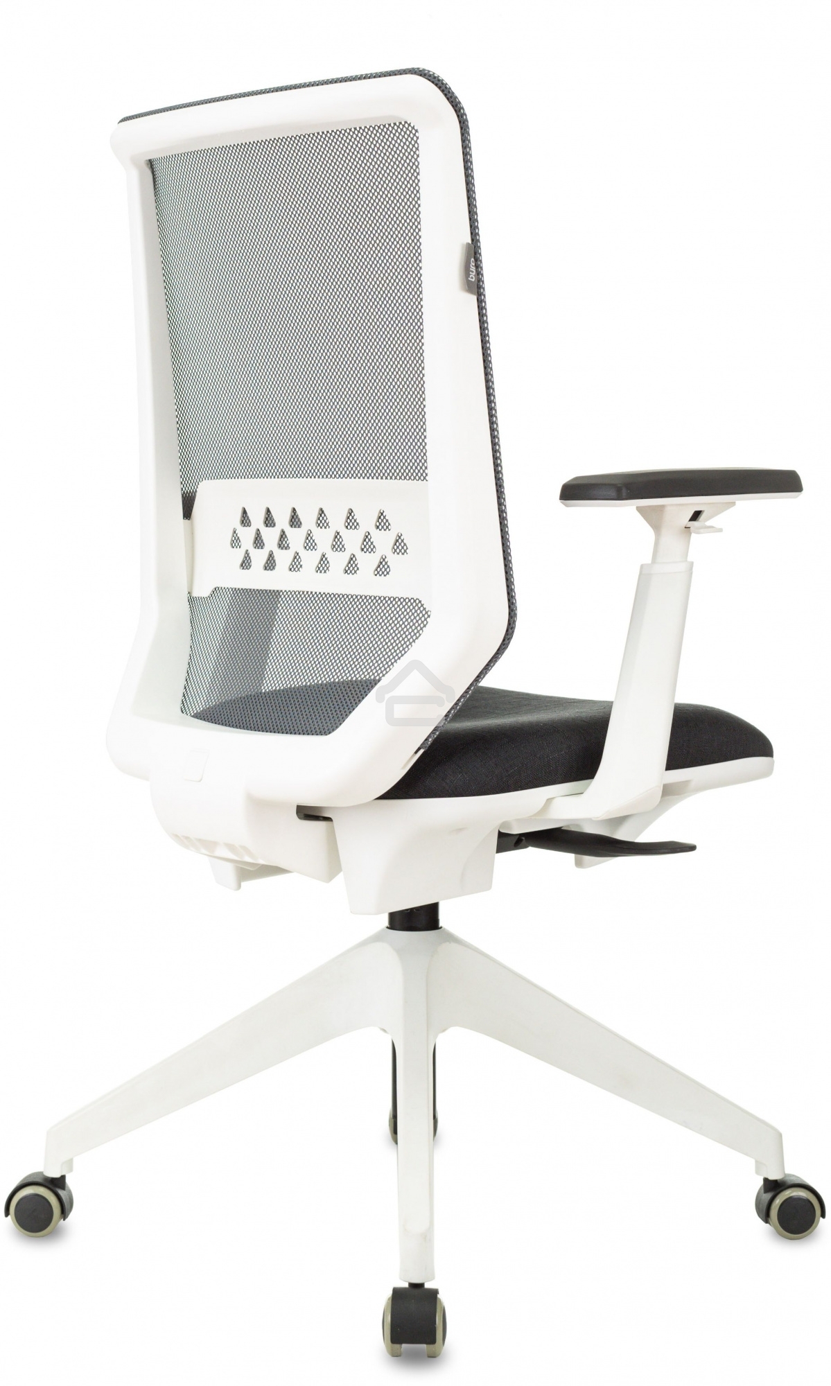 Кресло офисное Бюрократ MC-W611NL серый TW-04 38-417 сетка/ткань, крестов.4-луч. пластик пластик