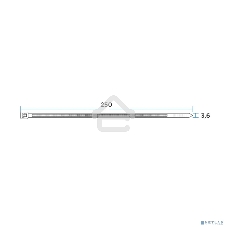 Хомут-стяжка кабельная PROconnect нейлоновая 250 x3,6 мм, черная, упаковка 100 шт. 57-0251