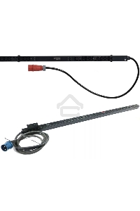 БРП Uniprom, с мониторингом, 0U, 400В, 3Ф, 16A, 36xC13 12xC19, 3м кабель, IEC309