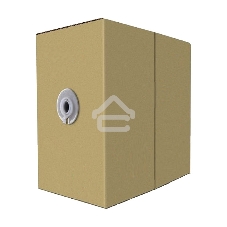 Кабель сетевой Buro BU-COP-050 UTP 4 пары cat5E solid 0.50мм Cu 305м серый