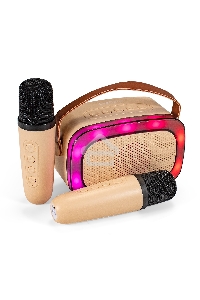 Караоке-система ExeGate Bro 330  Bluetooth 8 Вт бежевый