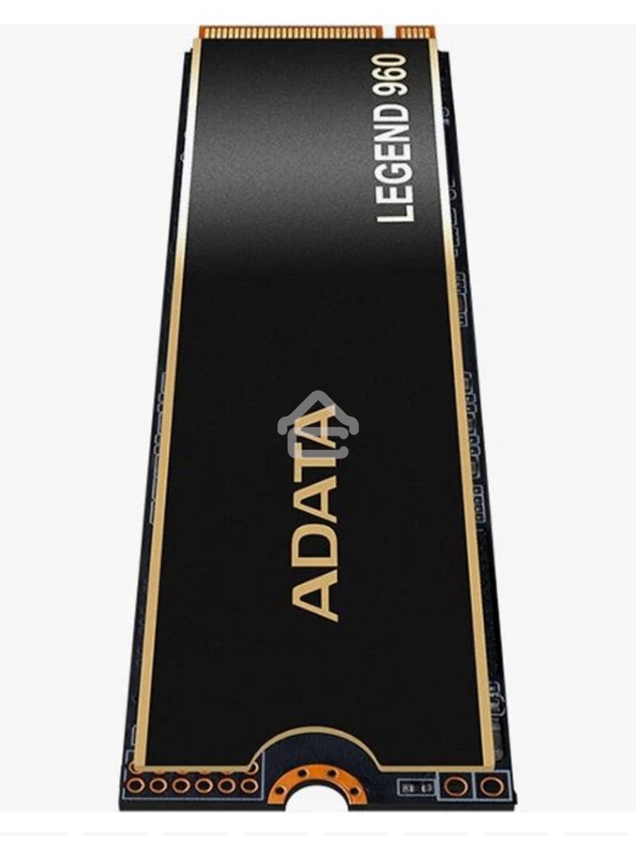 Накопитель SSD ADATA LEGEND 960, 2Tb, PCIe 4.0 x4, M.2 2280, NVMe, R/W 7400/6800, с радиатором