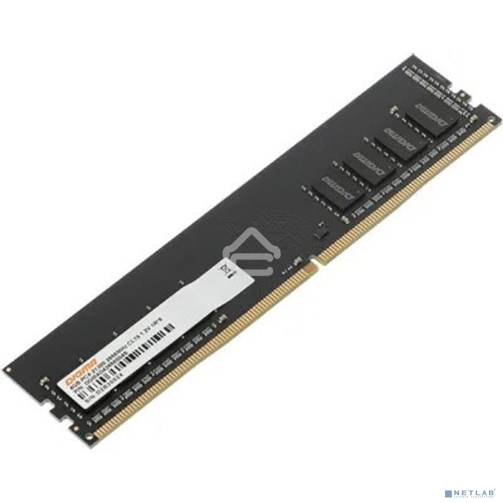 Оперативная память Digma, DDR4, 4GB (1x4GB), 2666MHz, CL19, DIMM