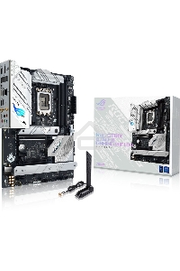 Материнская плата ASUS ROG STRIX B760-A GAMING WIFI, LGA 1700, Intel B760, 4xDDR5, 4xSATA, 3xM.2, 1xPCIe 5.0 x16, 1xPCIe 3.0 x4, 1xHDMI, 1xDP, 1x 2.5Gb LAN, 1xUSB-A 3.2 Gen 2, 2xUSB-A 3.2 Gen 1, 4xUSB 2.0, 5x3.5 мм, 7.1, Standard-ATX