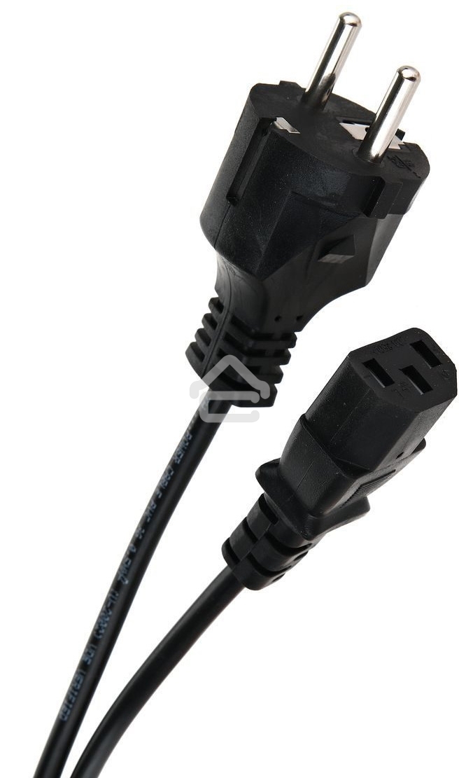 Кабель компьютер - розетка 1,5 м 220V (Европейский стандарт) VCOM/TELECOM