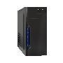 Компьютерный корпус Miditower ExeGate XP-333U Black, ATX, <XP400, Black,120mm>, 1*USB+2*USB3.0, Audio