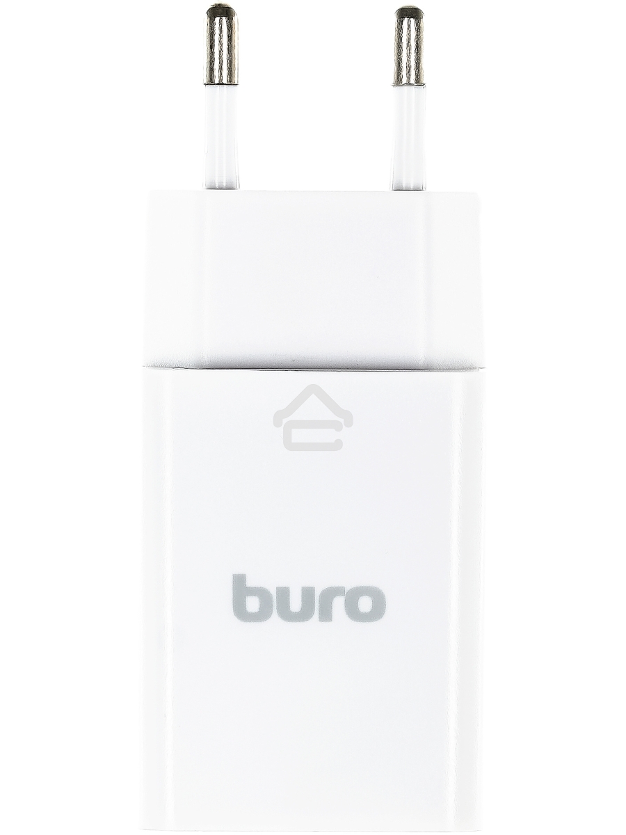 Сетевое зарядное устройство Buro BUWA1 2.1A белый