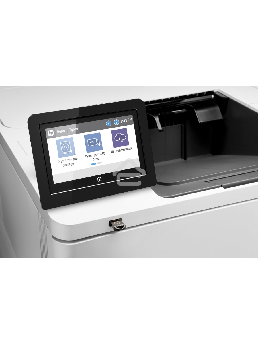 Принтер лазерный HP LaserJet Enterprise M611dn (7PS84A), A4, ч/б, печ. до 61 стр/мин., 1200 x 1200 dpi, USB, RJ-45