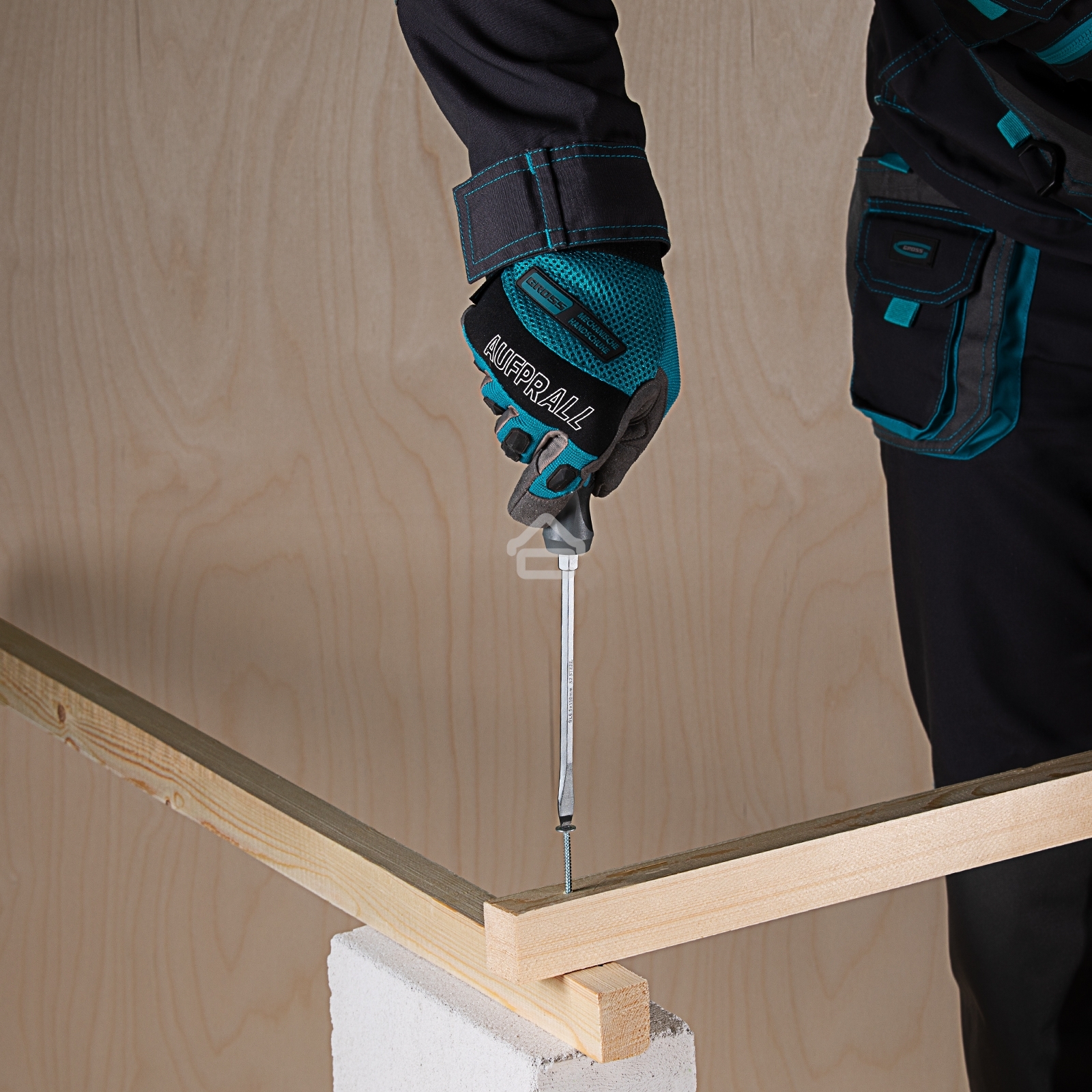 Отвертка Gross SL6,5 x 150 мм, S2, трехкомпонентная рукоятка