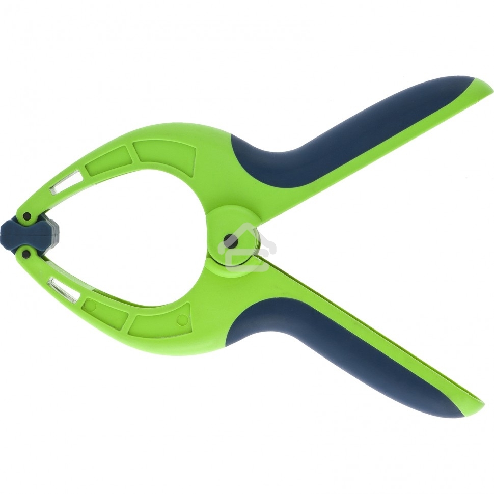 Струбцина Сибртех клещеобразная, пл, корп 2-х комп, рукоятки, усиленная пружина,3-3/16