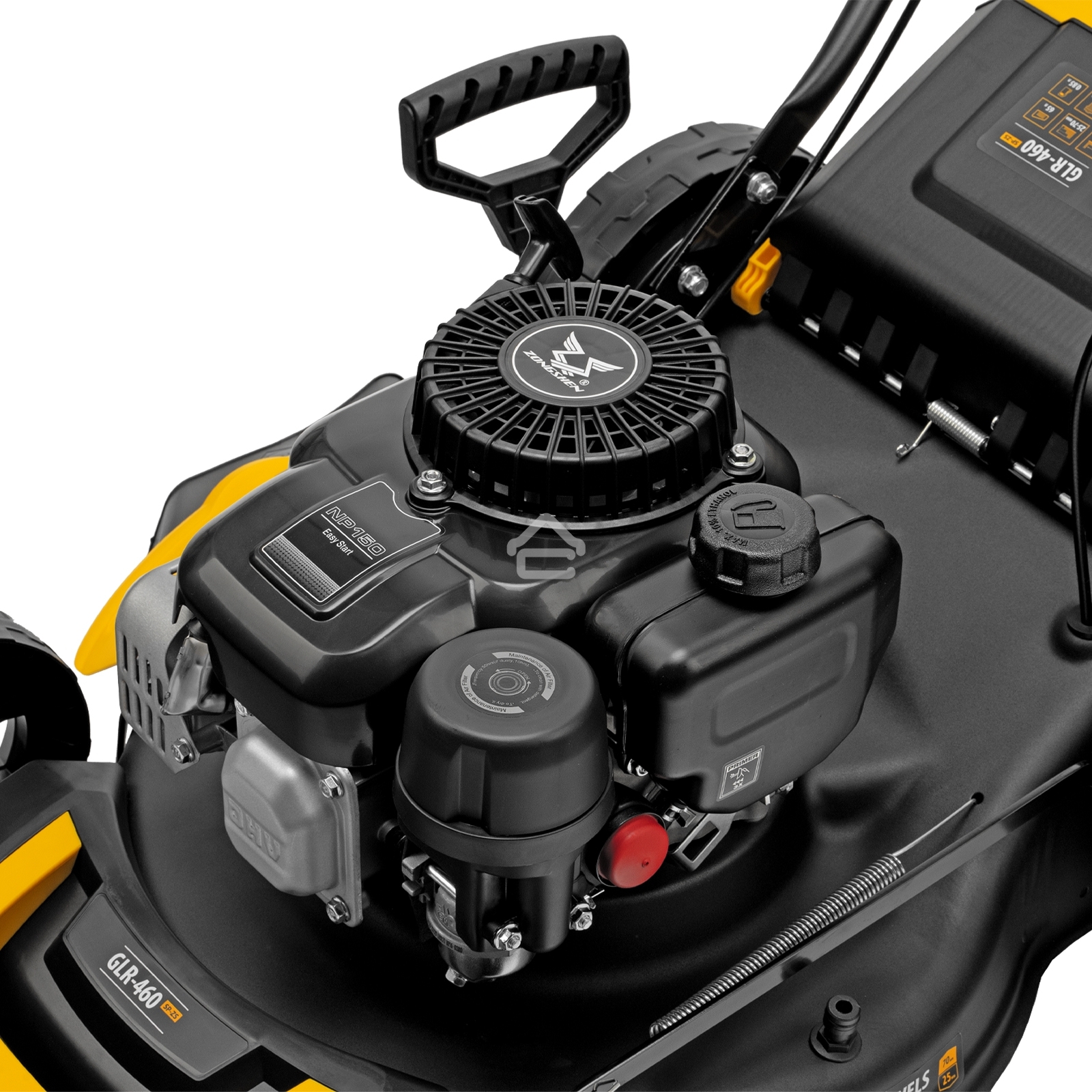 Газонокосилка бензиновая Denzel GLR-460SP-ZS, 149 см3, ширина 46 см, привод, травосборник 65 л
