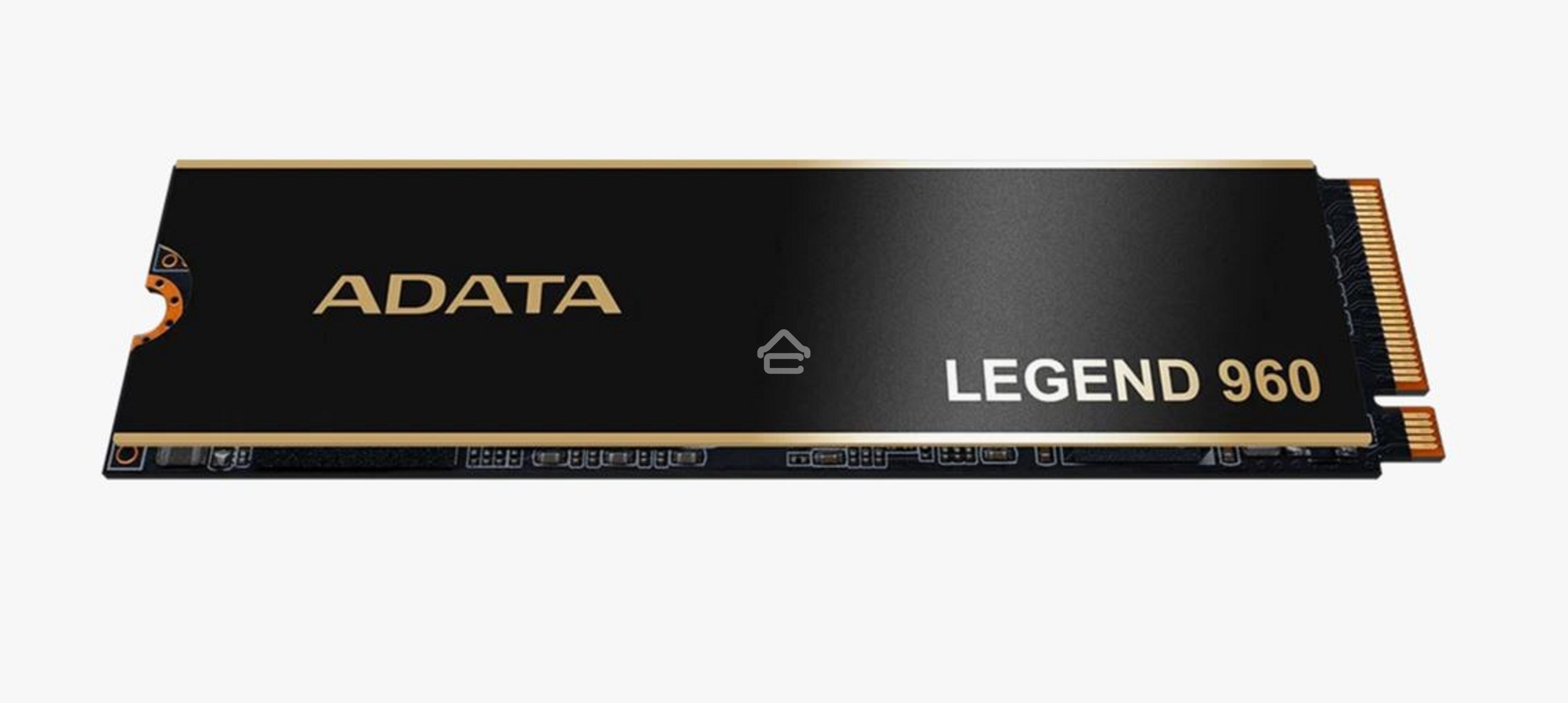 Накопитель SSD ADATA LEGEND 960, 2Tb, PCIe 4.0 x4, M.2 2280, NVMe, R/W 7400/6800, с радиатором