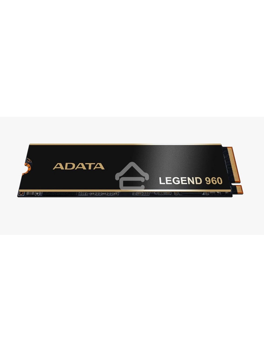 Накопитель SSD ADATA LEGEND 960, 2Tb, PCIe 4.0 x4, M.2 2280, NVMe, R/W 7400/6800, с радиатором