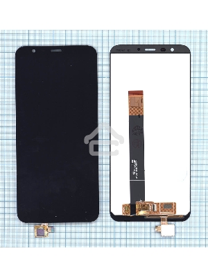 Дисплей для Meizu M8c черный