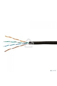 Кабель SkyNet Light UTP outdoor 4x2x0,46, медный, FLUKE TEST, кат.5e, однож., 305 м, box, черный