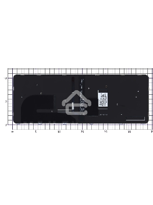 Клавиатура для ноутбука HP ZBook 14u G4 черная