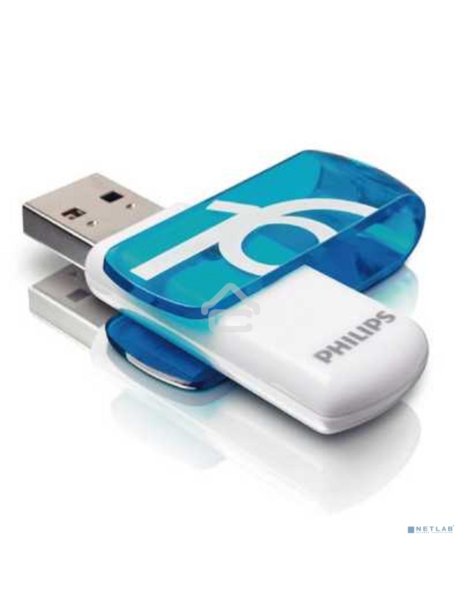 Флеш накопитель 16GB PHILIPS VIVID3.0 16GB, USB 3.0