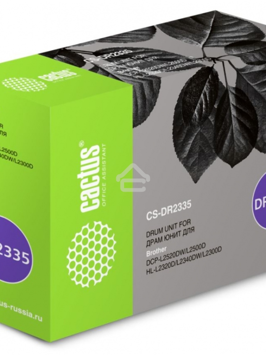 Фотобарабан (Drum) Cactus CS-DR2335 ч/б.печ.:12000стр для DCP L2500/ L2520; HL L2300/ L2340