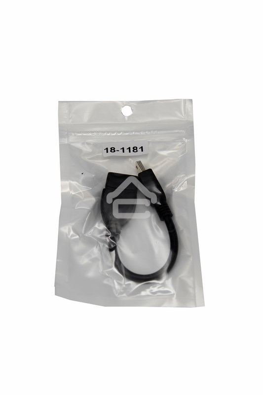 Кабель Rexant (18-1181) USB кабель OTG mini USB на USB шнур 0.15M черный