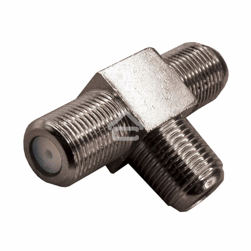 Переходник антенный Rexant 3-гнезда F, тройник, (1 шт.)