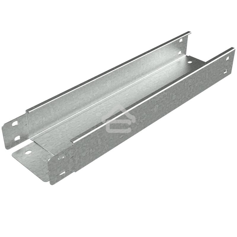 Лоток листовой неперфорированный 200х50 L3000 сталь 0.7мм LN50х200х0.7 