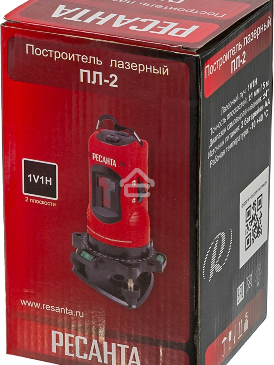 Лазерный нивелир Ресанта ПЛ-2