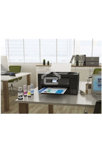 МФУ струйный Epson L14150, A3, цветной, печ. 38 стр/мин (ч/б) 24 стр/мин (цв.), 1200 x 4800 dpi (печать) 1200x2400dpi (скан.), USB, RJ-45, Wi-Fi