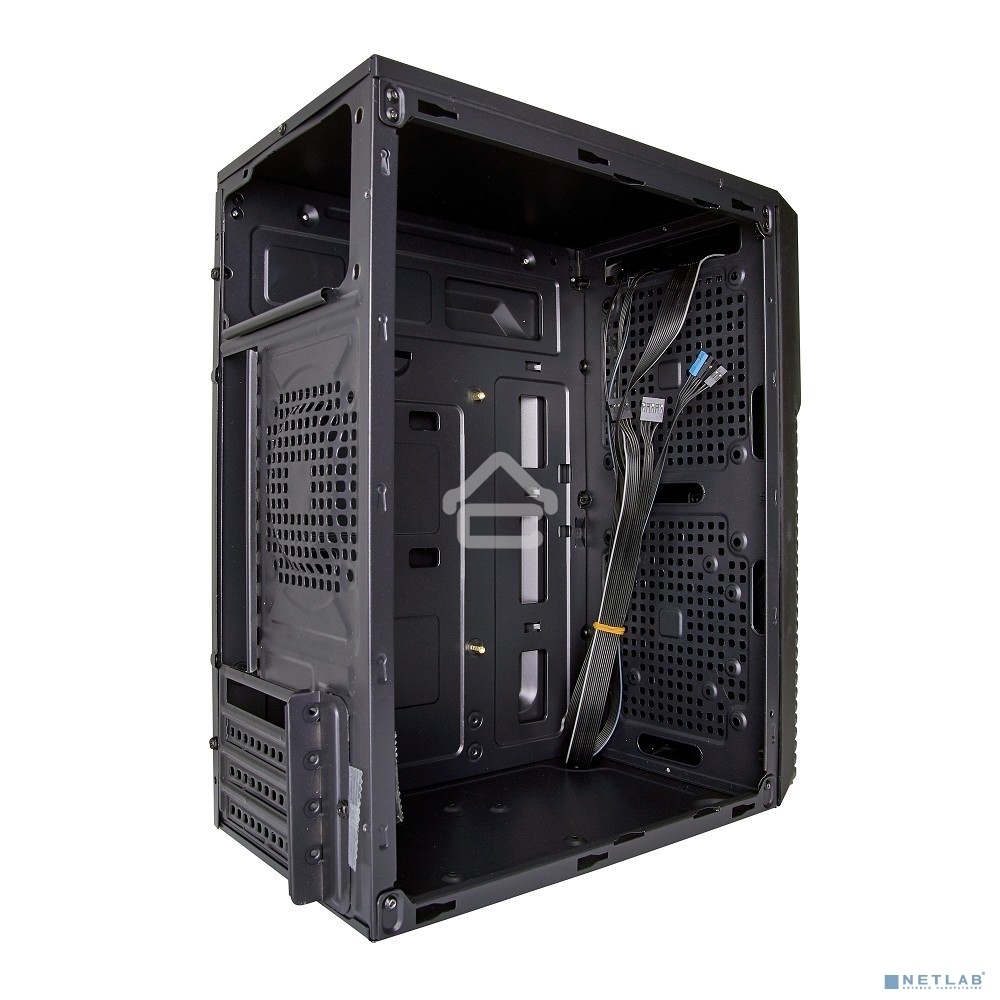Компьютерный корпус Minitower Exegate BAA-103 Black, mATX, <без БП>, 2*USB, Audio