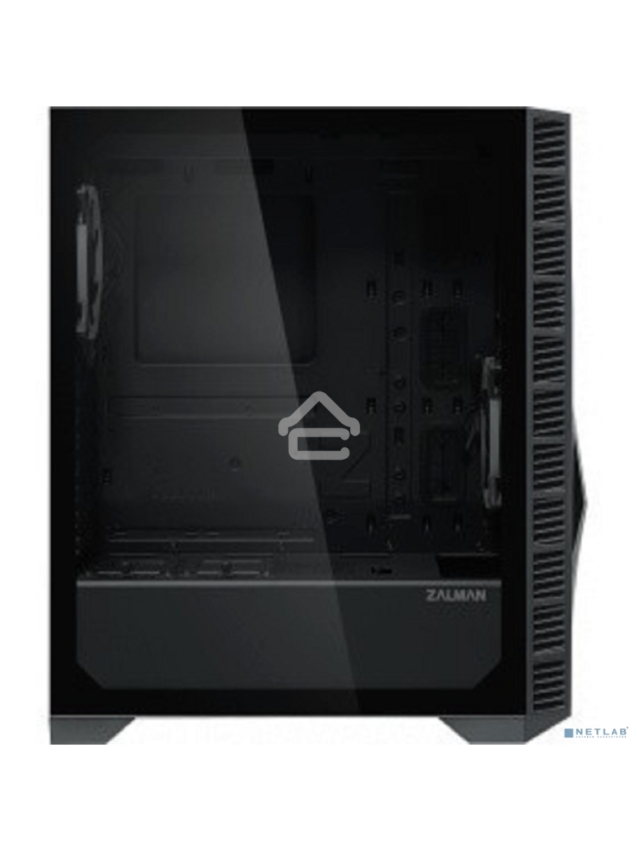 Компьютерный корпус MIDITOWER ATX W/O PSU Z3 ICEBERG BLACK ZALMAN ( без БП )