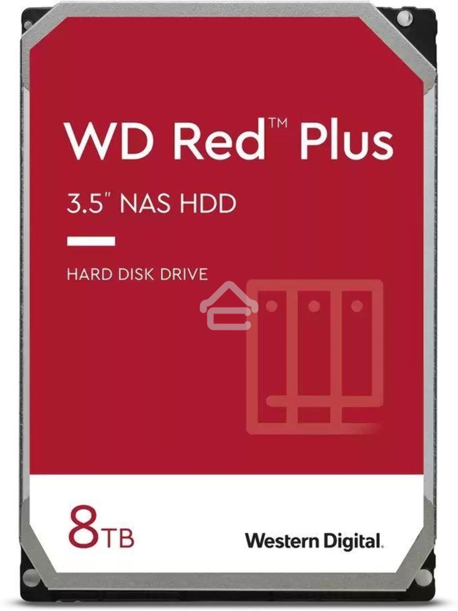 Жесткий диск Western Digital Red Plus NAS HDD 3.5